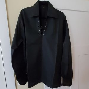 Men's Scottish Jacobite Ghillie kilt shirt